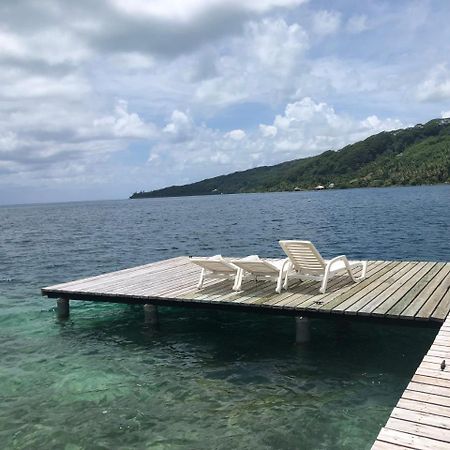 Pension Hibiscus Tahaa Uturoa ภายนอก รูปภาพ
