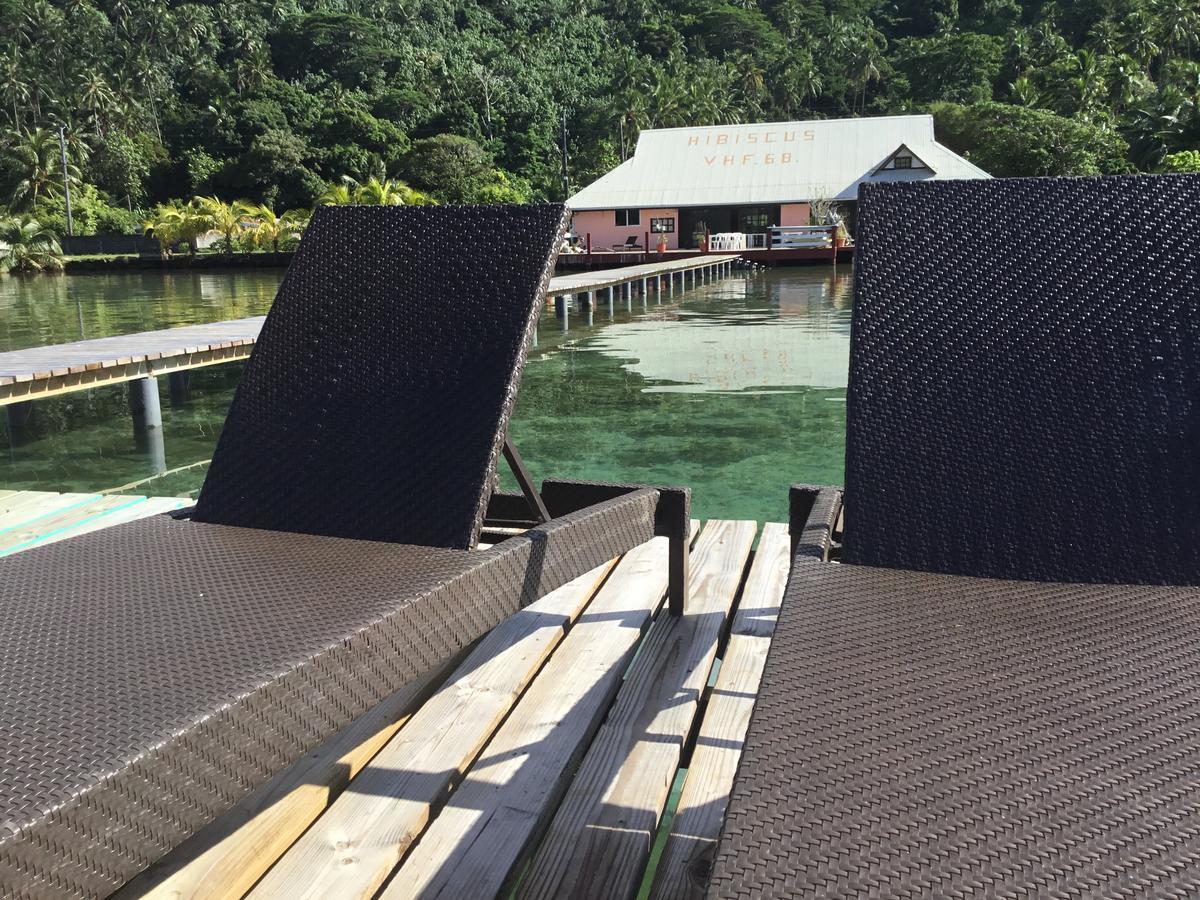 Pension Hibiscus Tahaa Uturoa ภายนอก รูปภาพ