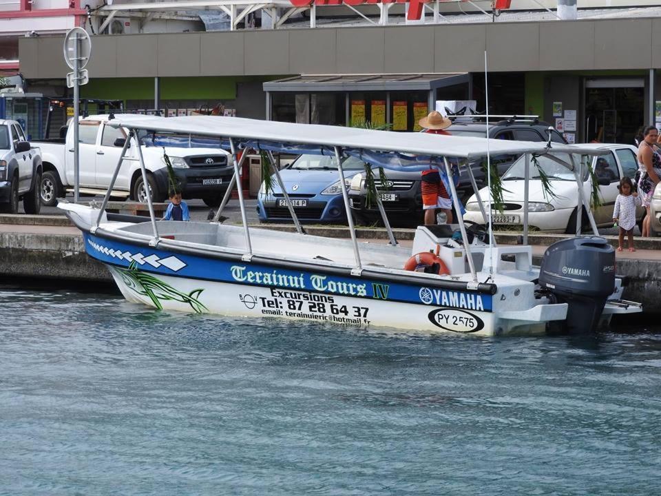 Pension Hibiscus Tahaa Uturoa ภายนอก รูปภาพ